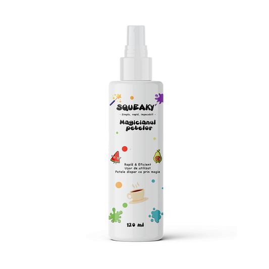 Spray pentru îndepărtarea petelor Squeaky Magicianul Petelor 120 ml